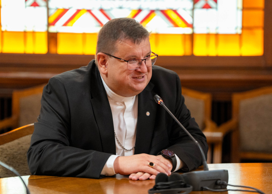 Vācijas Neatkarīgās evaņģēliski luteriskās baznīcas delegācija viesojas Rīgā